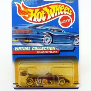 Hot Wheels Thunderstreak #135 Virtual Collection Purple Die-Cast Car 2000